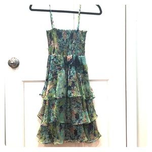 Gorgeous Zara smocked-top, flowy tiered sundress